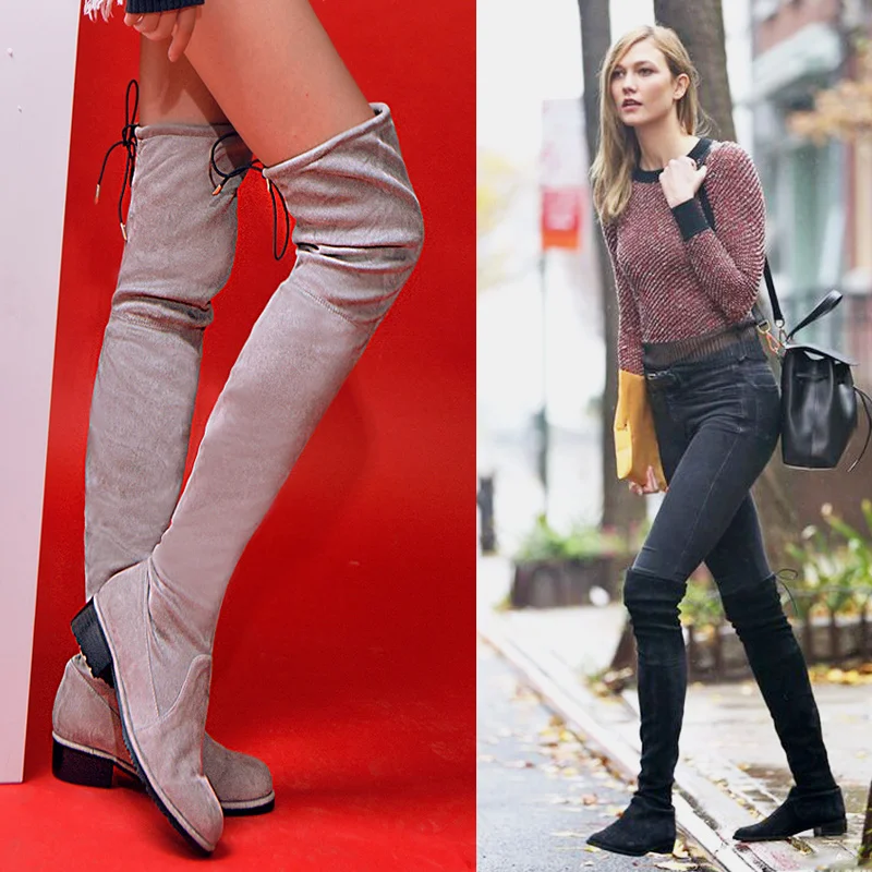boots knee length