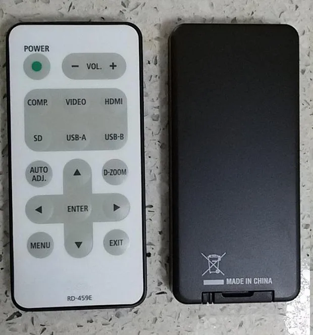 Original projector remote control RD 459E for nec projector NP L50W NP