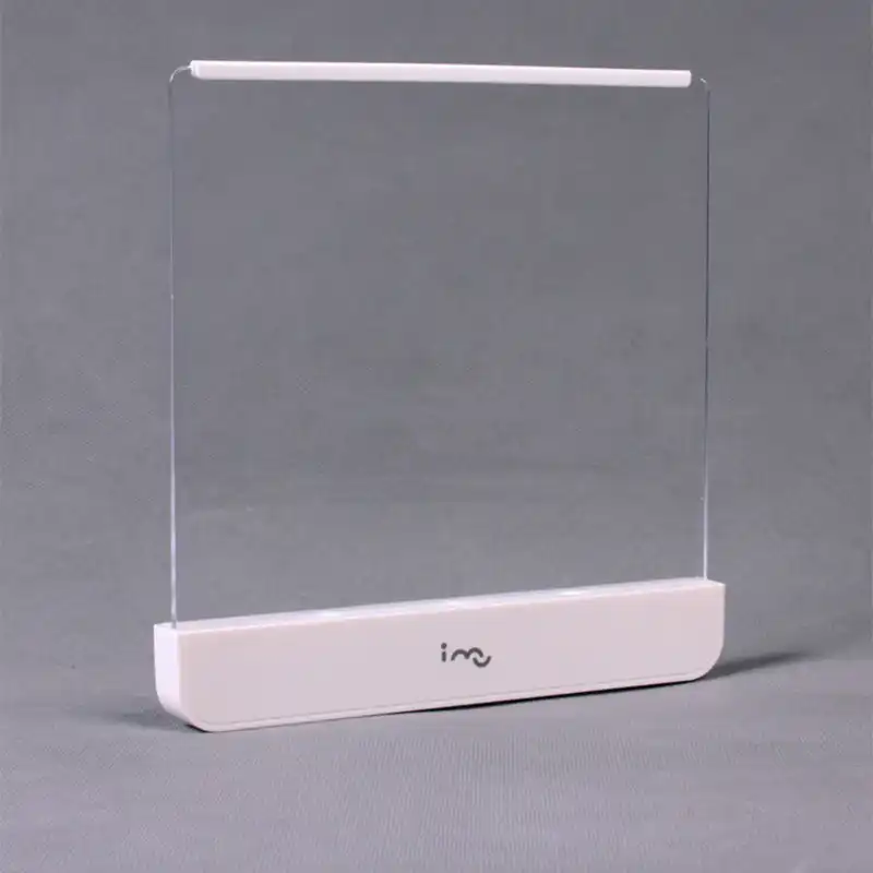 AAA Battery Easy Use LED Book Light 2.5mm Thickness Flat Panel Reading