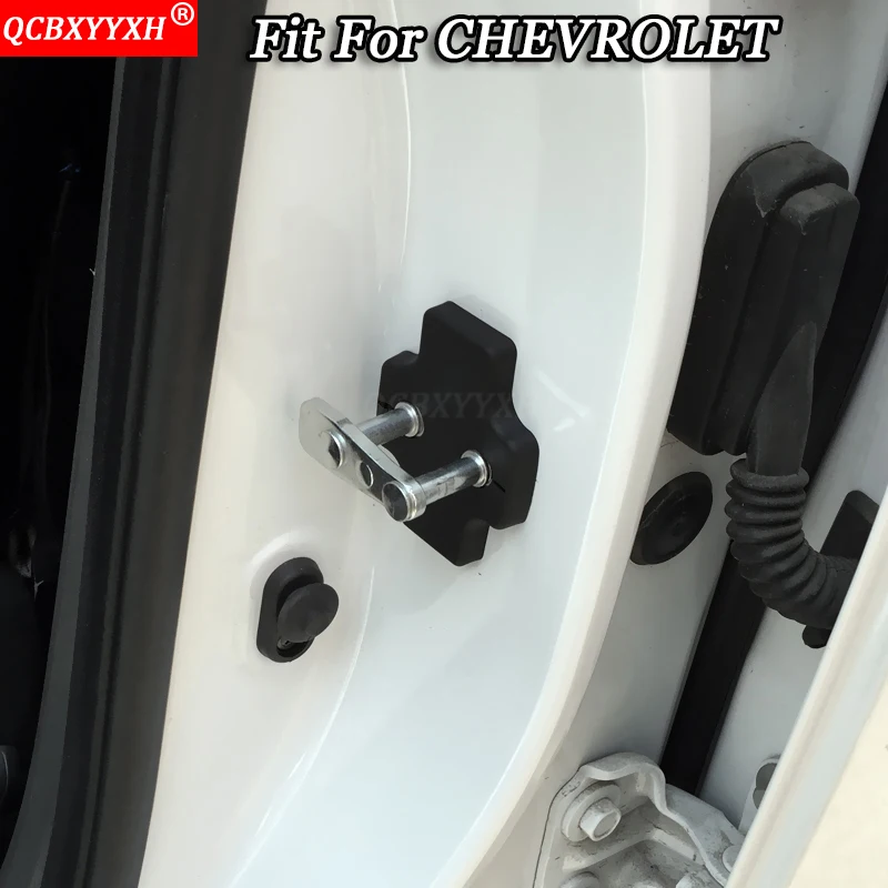 QCBXYYXH 4 шт./компл. Автоматический дверной замок защитный чехол для Chevrolet Epica Spark Sail Lova Captiva Cruze Malibu XL Trax автостайлинг