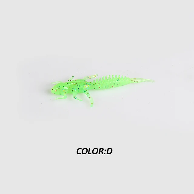 부드러운 플라스틱 유충 미끼: 낚시를 위한 필수 도구