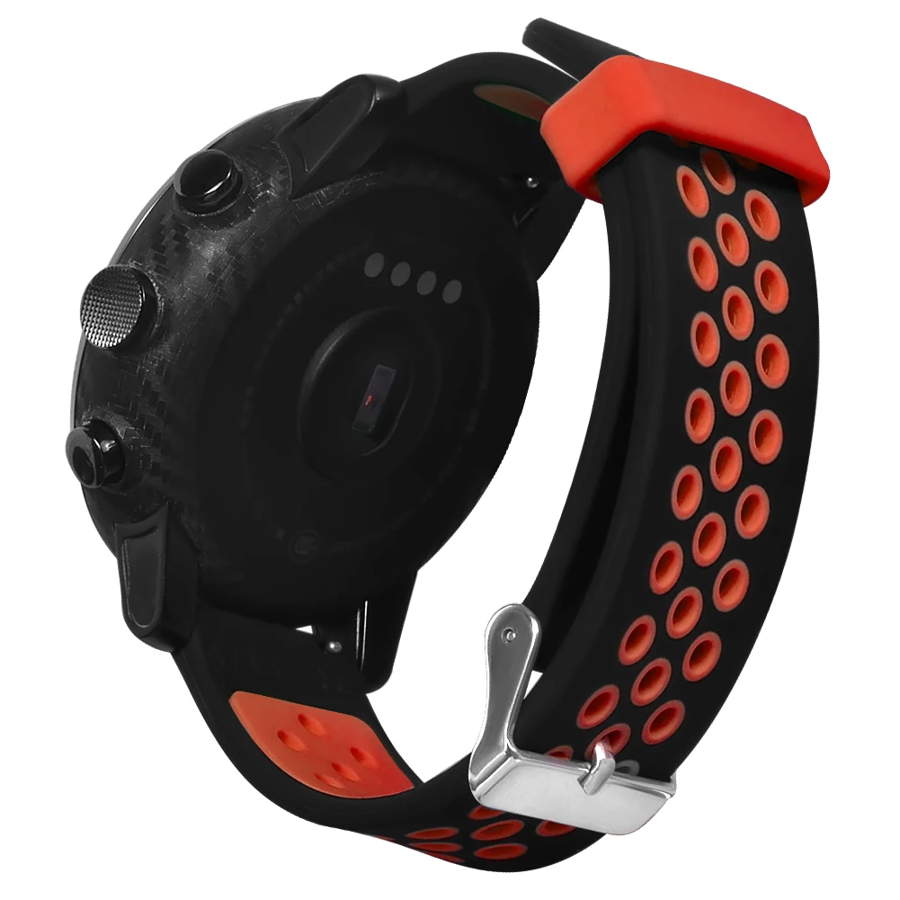 Сменный силиконовый ремешок для часов Amazfit Stratos для Xiaomi Amazfit Pace/Stratos 2 2S Аксессуары 22 мм ремешок для часов