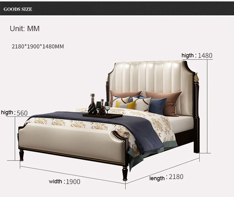 Hot sale Luxury Italian bed classic antique bed europe designs king size beds