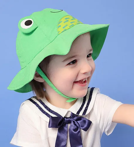 Летняя шляпа с sunhat мультфильма для детей Дети Открытый - Цвет: 50cm 1-2 Year Old