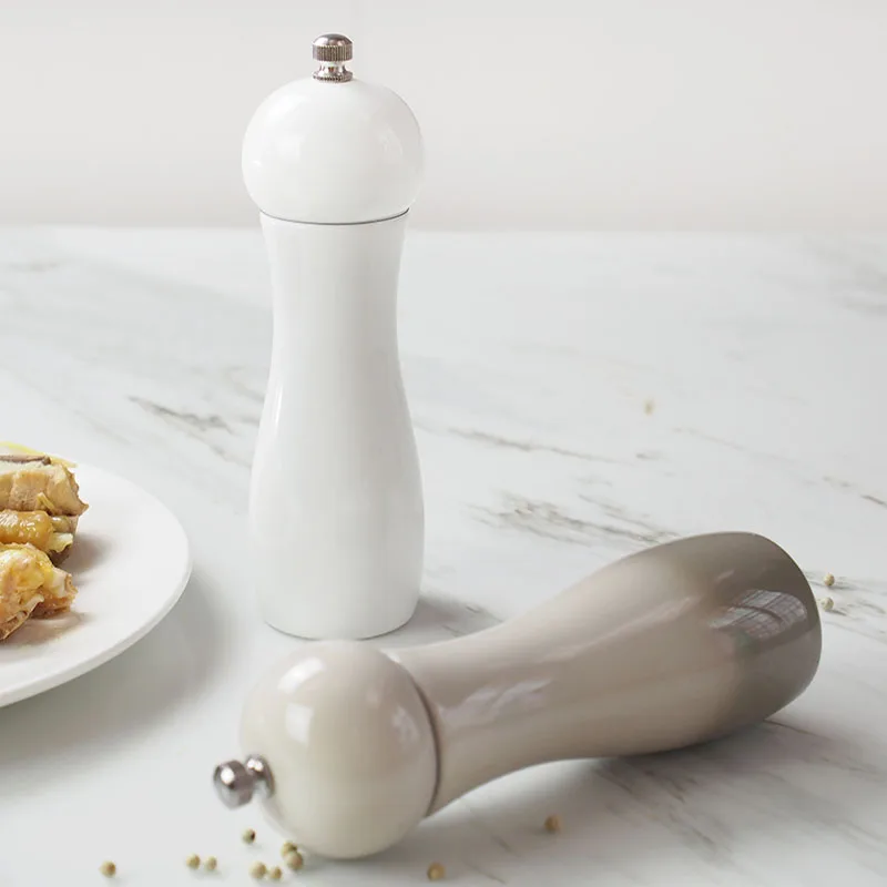 Leeseph Salt and Pepper Grinder With Ceramic Grinder Adjustable Coarseness Elegant Pepper Shakers For Fresh Spices salt and pepper grinder nut spice grinder herb grinder pepper grinder herb spice grinder