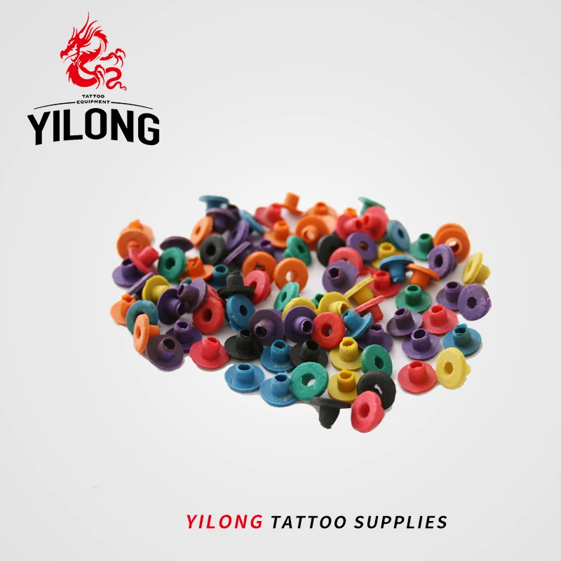 100Pcs/Bag New Durable "T" Type Grommets Tattoo Needle Pad for Tattoo