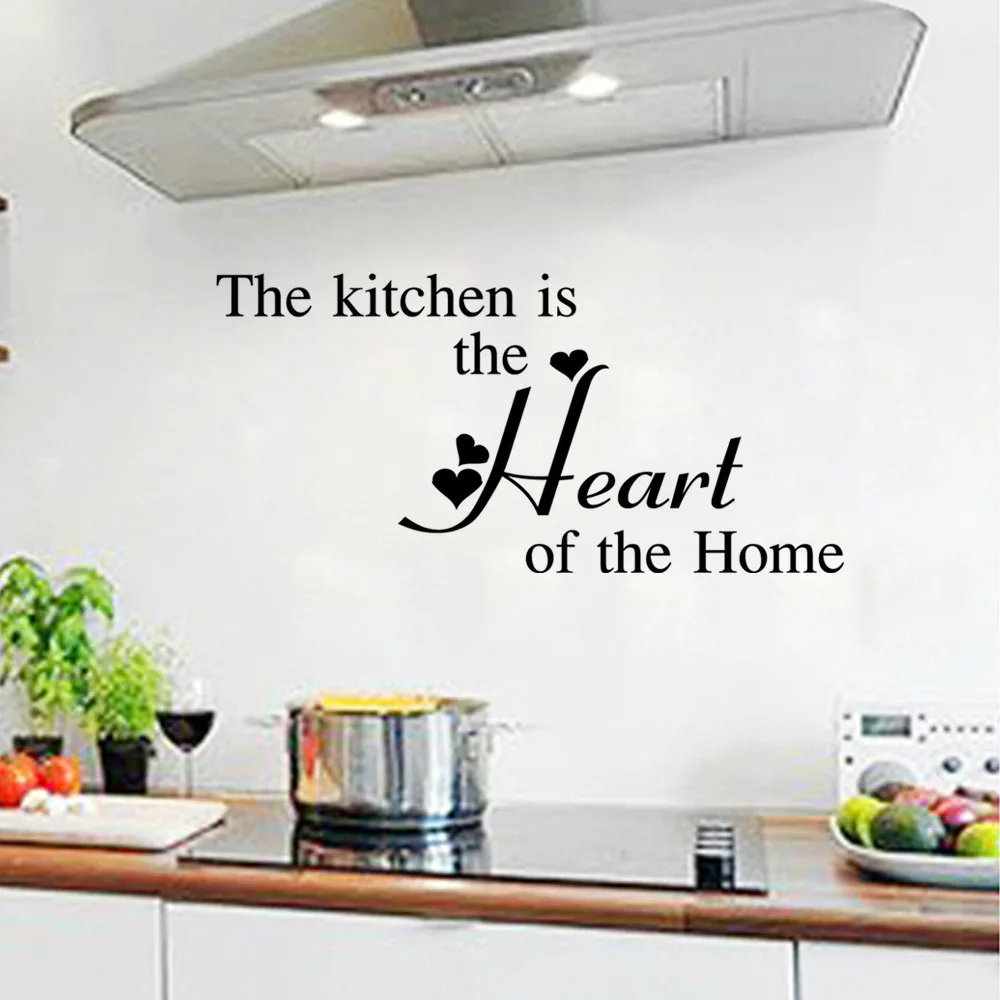 Creativa Cocina Es El Corazon De La Casa Diy De Pared Pegatinas De