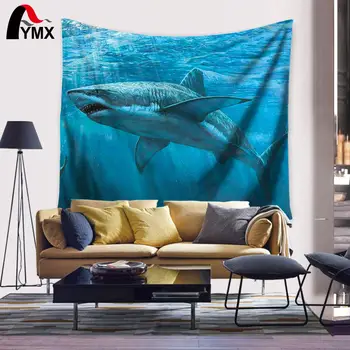 

Wholesale Mandala Sea World Shark Digital Printing Tapestry Mandala Bohemian Beach Towel Yoga Mat Toalha de mesa Supplier China