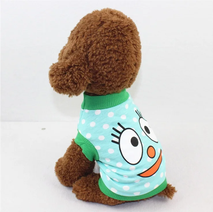 Новая летняя одежда для собак, хлопок, футболка со щенком, чихуахуа, Тедди, померанский жилет для маленьких собак, одежда для домашних животных