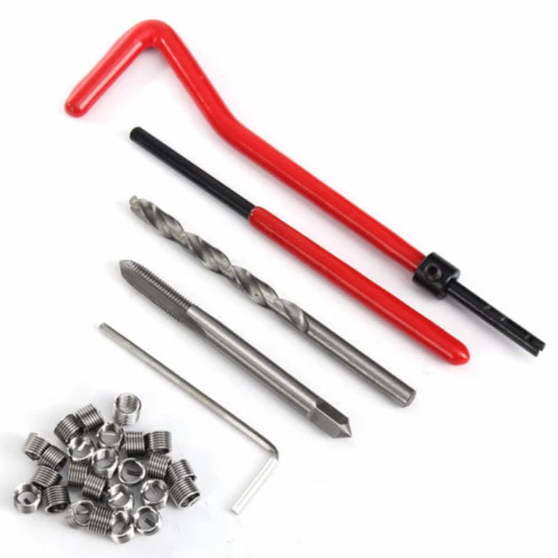 

30Pcs/Kit M5 Thread Repairing Spanner Wrench Wire Thread Inserts Hand Tools