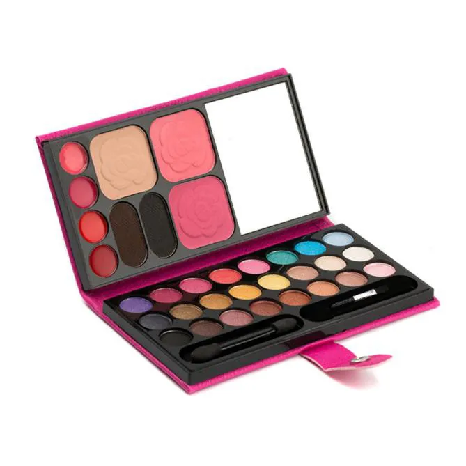 

New 33Colors Eye Shadow Makeup Palette Cosmetic Eyeshadow Blush Lip Gloss Powder 0914