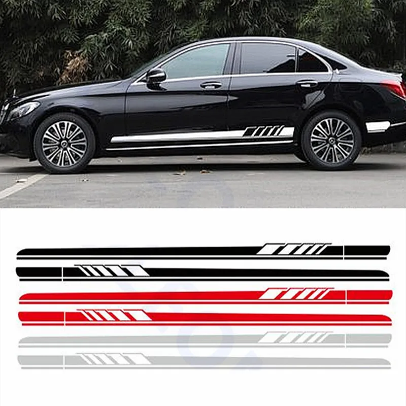 Sport-Racing-Side-Skirt-Strips-Decoration-Sticker-Vinyl-Decal-For-Mercedes-Benz-W212-E-Class-E63 (1)_