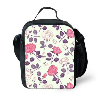 

Daisy Thermal Lunch Bags for Kids Girls Students Lunchbox Insulated Foodbags Lancheira Escolar Infantil Children