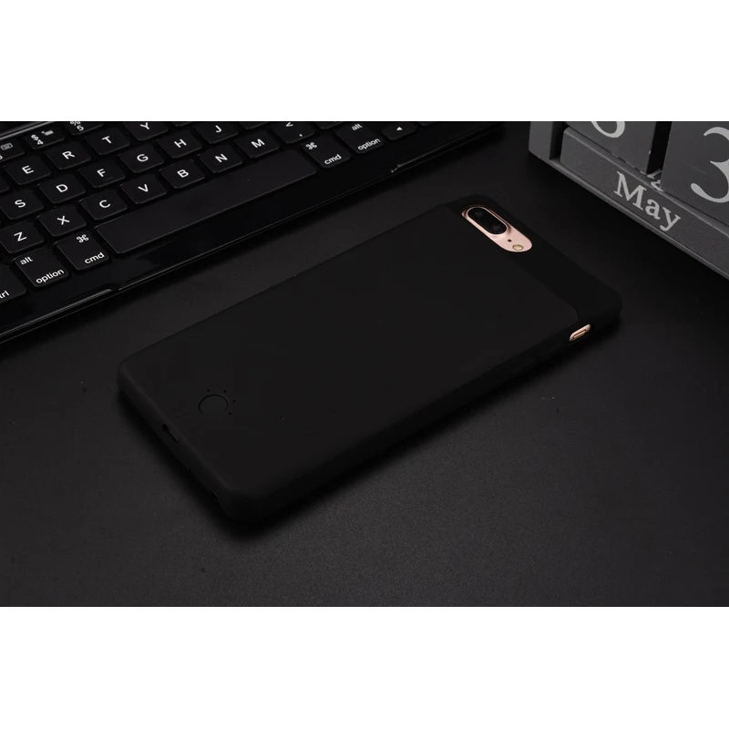 Ultra Thin Battery Charging Case For iPhone 8 Backup Charger Case Power Bank for iphone 7 plus Extra Smart Cover 5000-7200 mAh