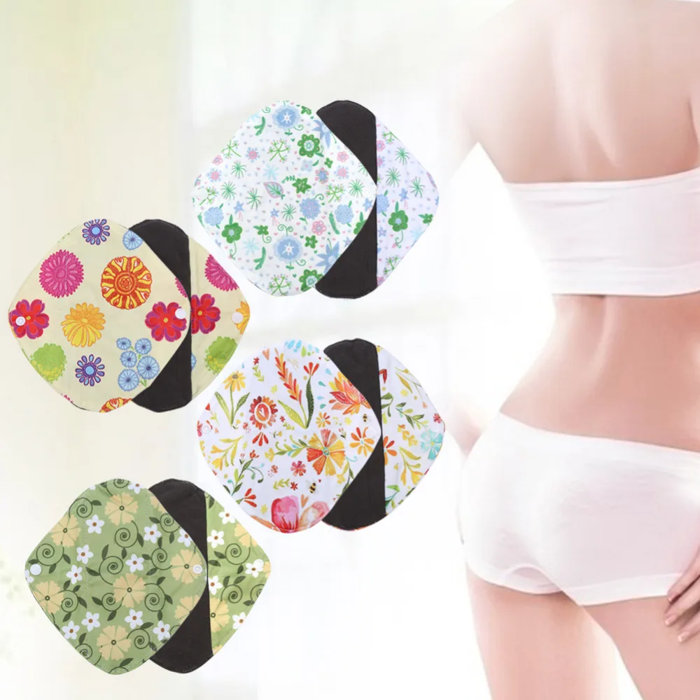 

20*18c Bamboo Cotton Mama Reusable Menstrual Cloth Sanitary Pads Waterproof Panty Liner Women Feminine Hygiene Reusable Leggings