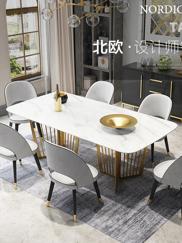 الصلبة خشبية مجموعة غرفة الطعام المنزل الأثاث الحد الأدنى الحديثة طاولة طعام من الرخام و 6 كراسي ميسا دي جانتار muebles comedor الصلبة خشبية مجموعة غرفة الطعام المنزل الأثاث الحد الأدنى الحديثة طاولة طعام من الرخام و 6 كراسي ميسا دي جانتار muebles comedor