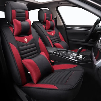 

High quality line car seat cover For VW jetta 6 mk6 mk5 passat b3 b5 b5.5 b6 b7 b8 cc of 2018 2017 2016 2015