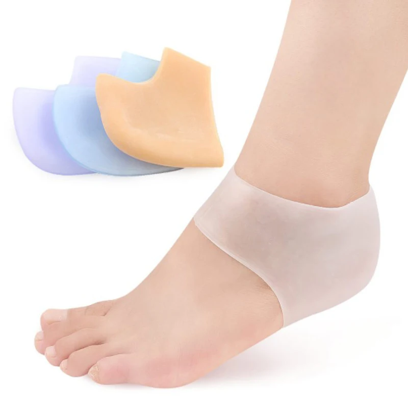 

Heel Protector Protective Without Holes Sleeve Heel Spur Pads for Relief Plantar Fasciitis Heel Pain Reduce Pressure on Heel