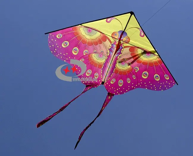 free shipping Wholesale 6 unit nylon cheap kite flying Triangle kite