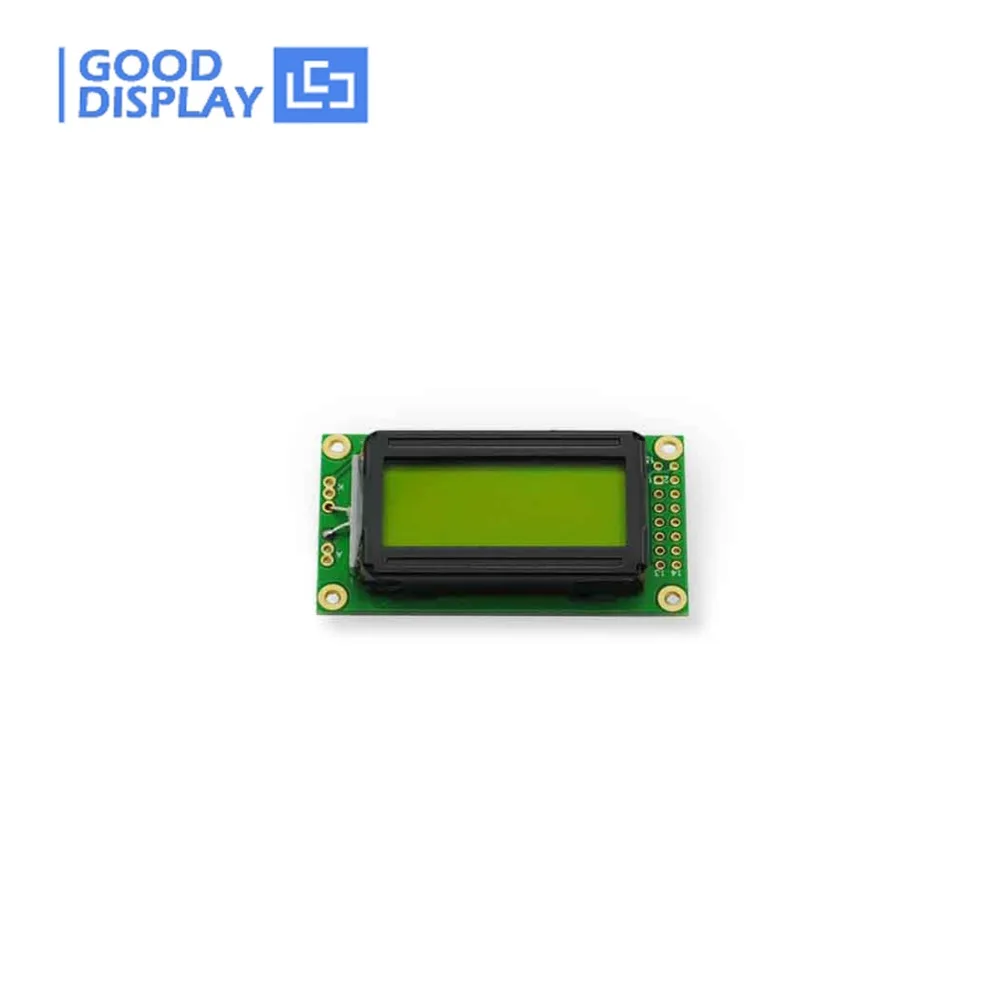 

Inventory Promotion! 8x2 Character LCD Display YM0802SYG-3 Main ParametersPart Number YM0802SYG-3 Display type STN-LCD