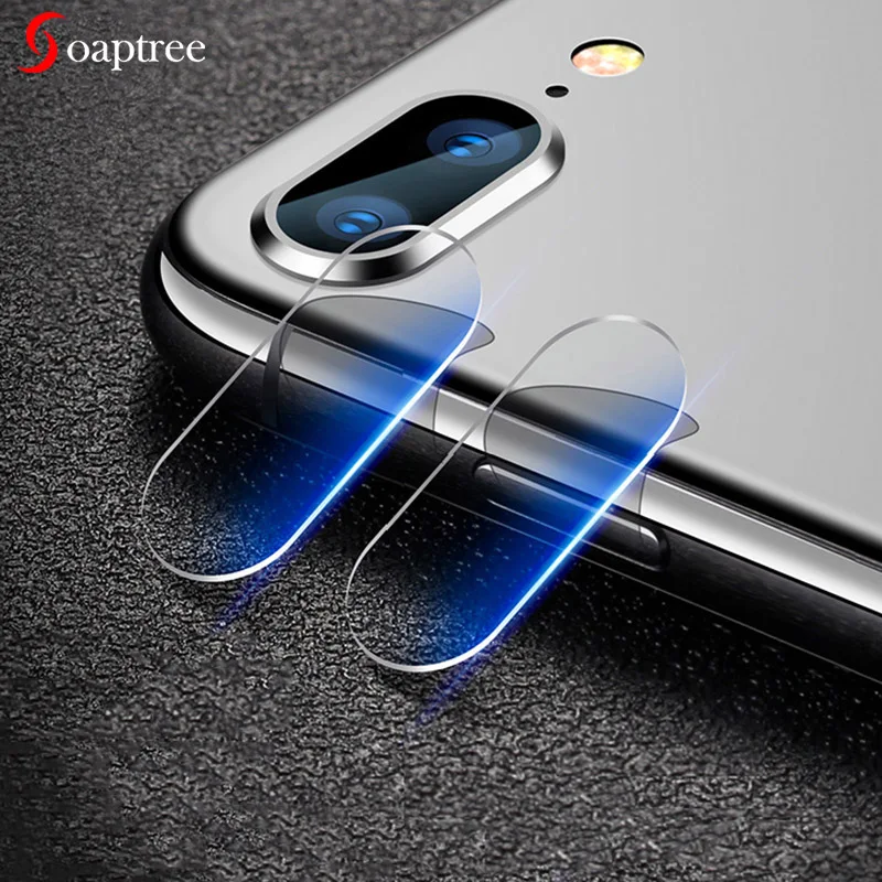 Закаленное стекло Soaptree 9H для Apple iPhone X XR 7 8 Plus Защитная пленка задней