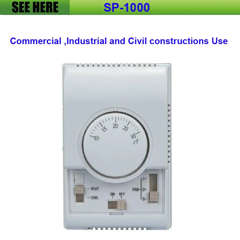 

Free Shipping Multi-Function Thermostat ,Mechanical Thermostat ,Home Used Temperature Regulator , Air Conditioner Controller