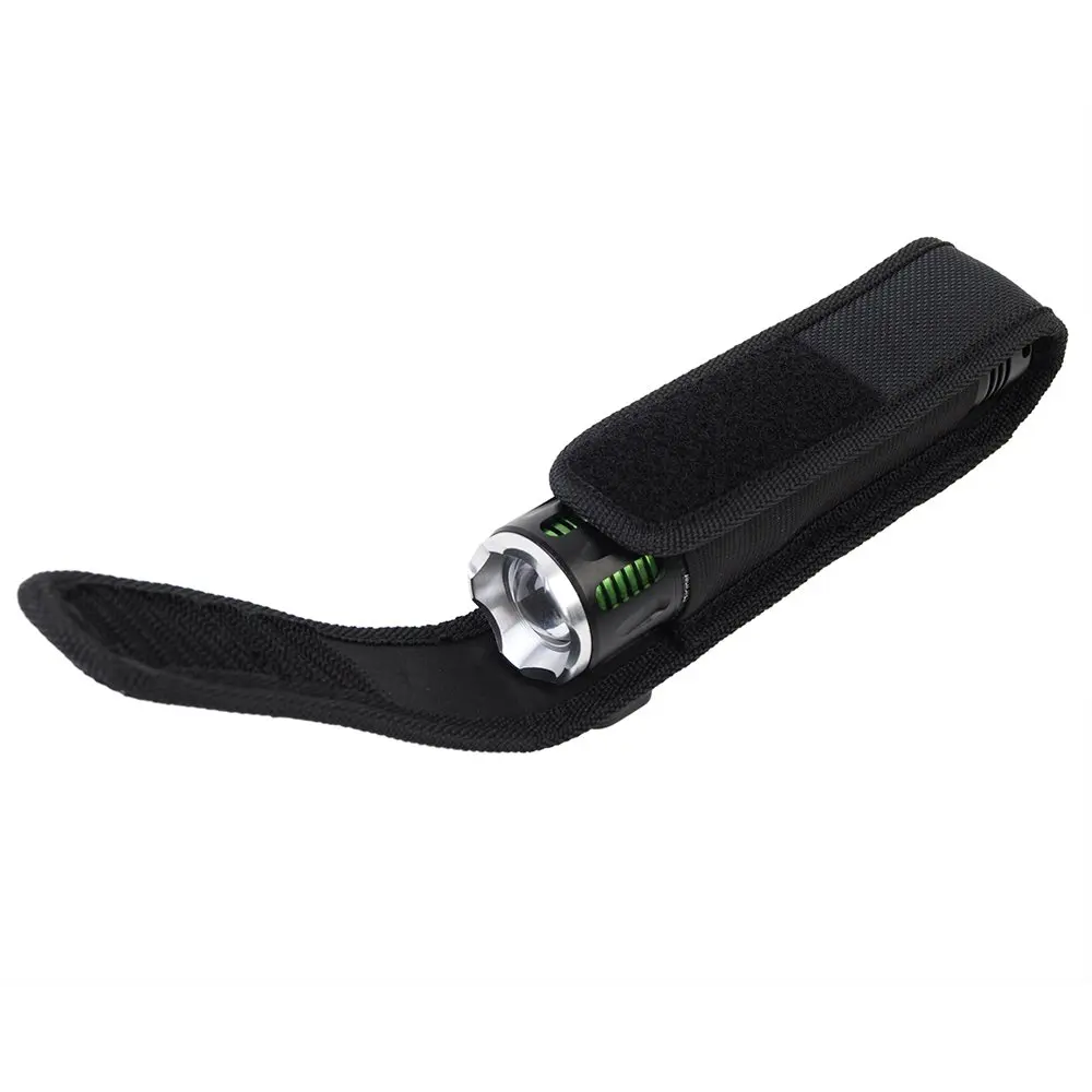 Description Picture 6 of itemTactical Flashlight Case Belt Pouch Molle LED Torch Holder Outdoor Hunting Camping Hiking Carry Bag for Flash Lights Holster