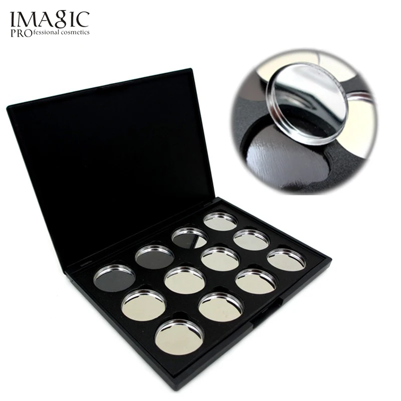 

12X Empty Magnetic Eyeshadow Pigment Removable Aluminum Palette Pans Makeup 26mm