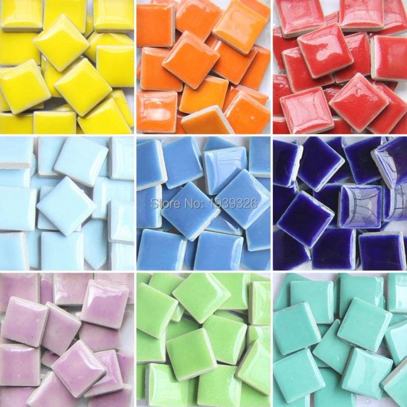 Diy Colorful Mosaic Tiles Craft 200 Pcs Garden Aquarium Decoration Natural Glass Stone And Minerals Square Marble Ceramic Mosaic Garden Decorative Stones Decorative Garden Stonescolorful Garden Stones Aliexpress