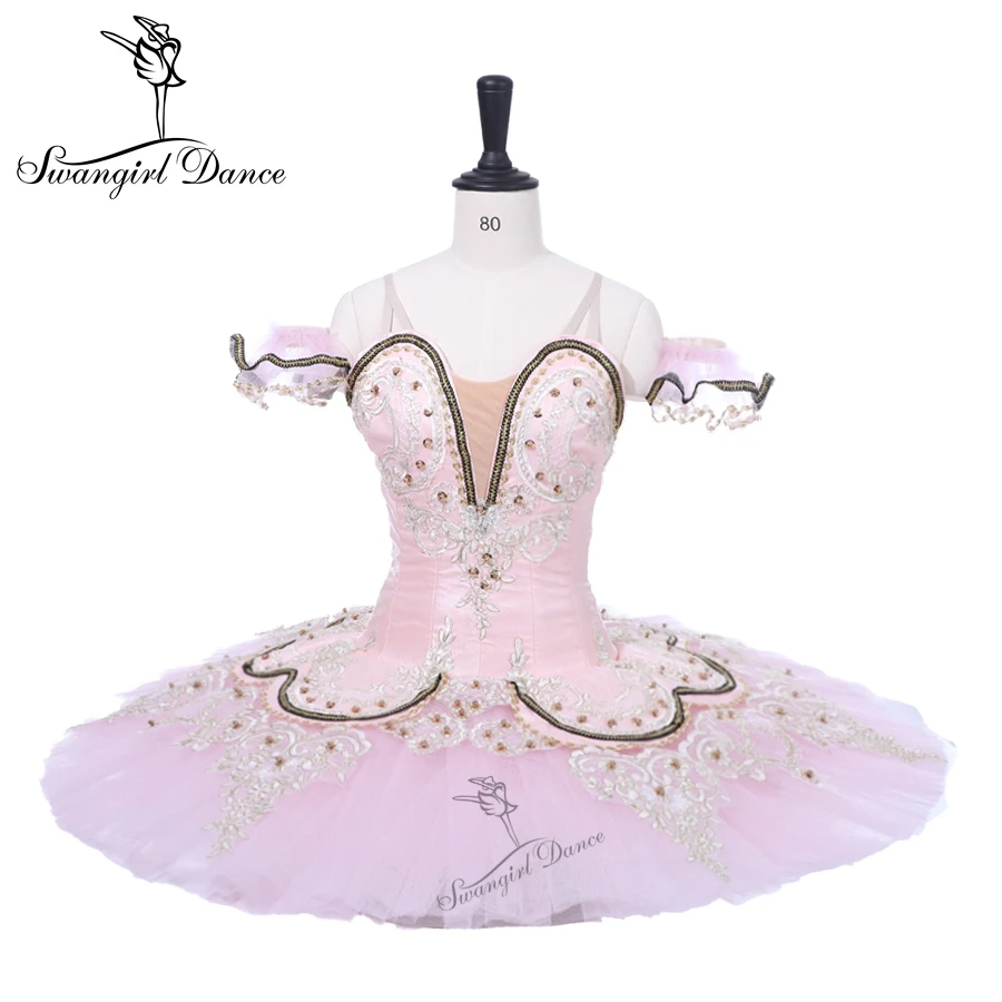 adult girl light pink Sleep Beauty ballet tutu classical  professional ballet tutu for performance or competitionBT9044D