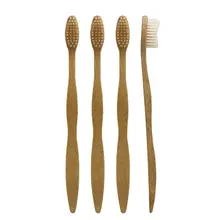 DR. Идеальная 500 шт./лот красочная головка бамбуковая зубная щетка окружающей среды деревянная бамбуковая зубная щетка