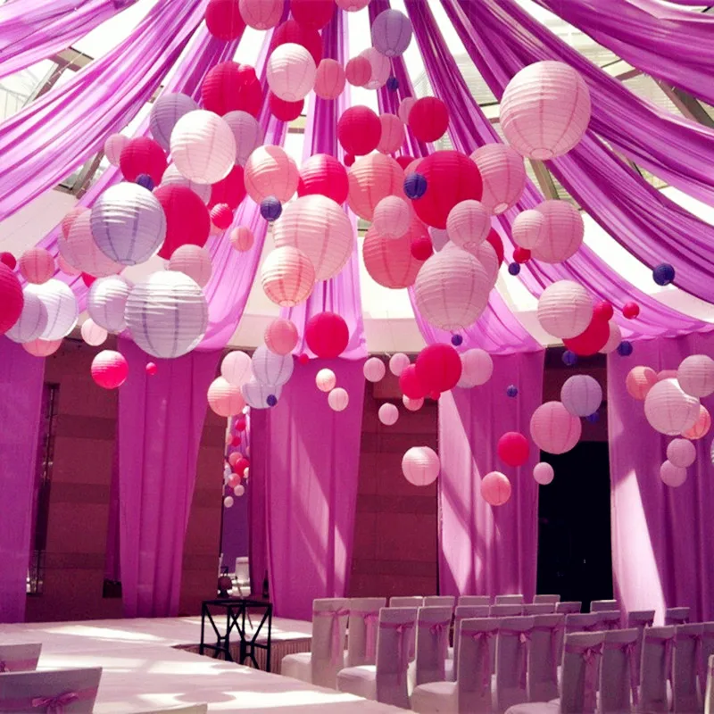 1pcs Chinese Paper Lantern Party Lampion Wedding Decor 1pcs Chinese Paper Lantern Party Lampion Wedding Decor Hanging Ball Boule Chinoise In Diy Decorations