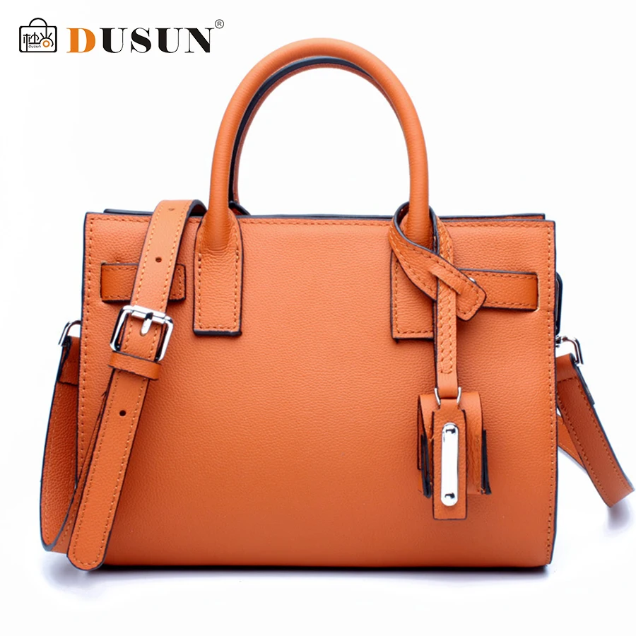 

DUSUN Brand Handbags Women Designer Vintage Shoulder Bag Ladies Genuine Leather Messenger Bag Female Fashion Crossbody Bags