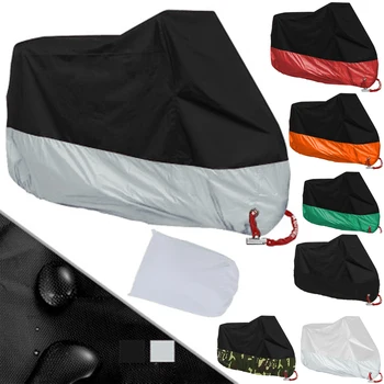 

Multi-color optional S-XXXXL universal Outdoor Uv Protector for Scooter waterproof Bike Rain Dustproof Motorcycle cover