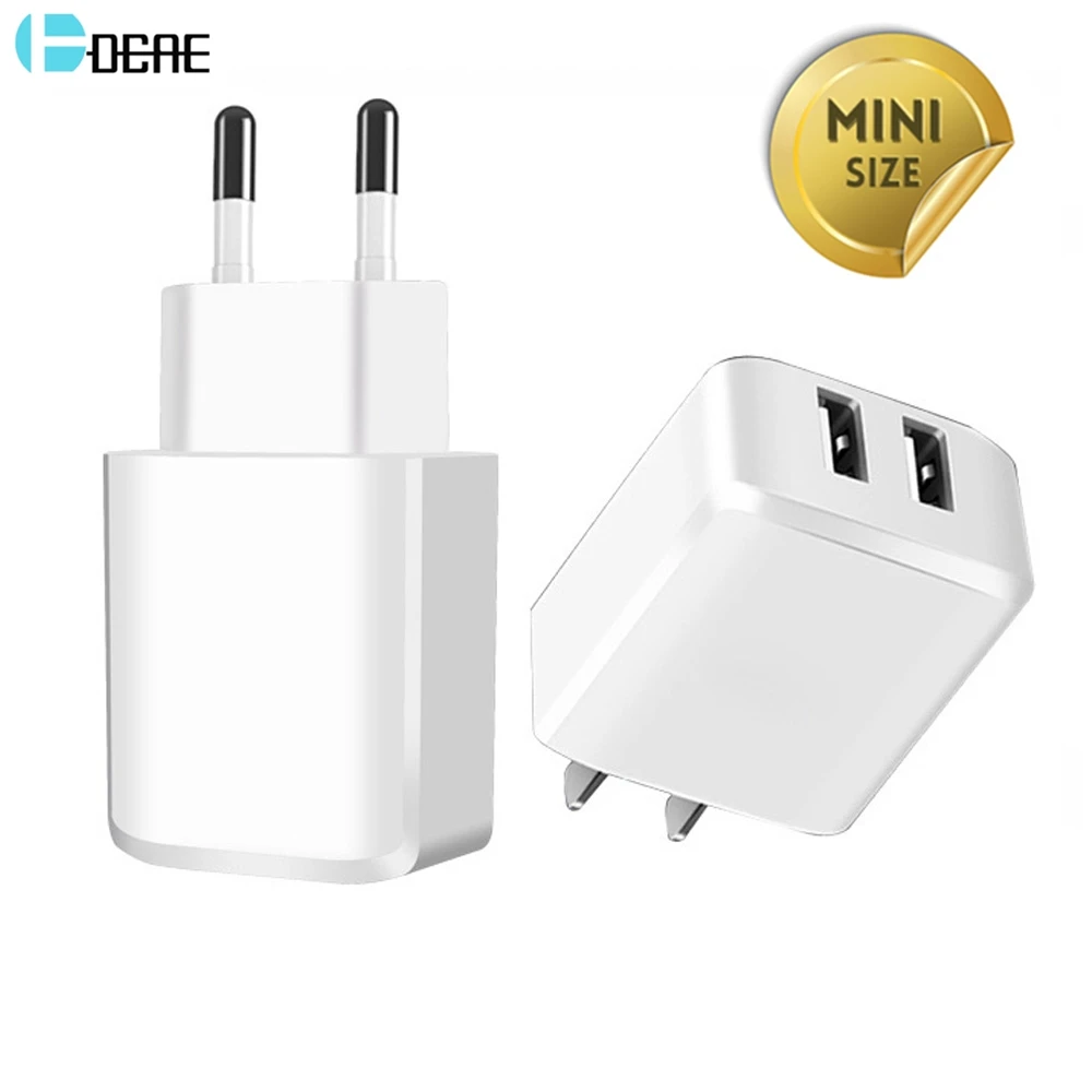 DCAE 5V 2A USB зарядное устройство для iPhone X 8 7 6 iPad Air быстрое настенное EU US адаптер Samsung S9