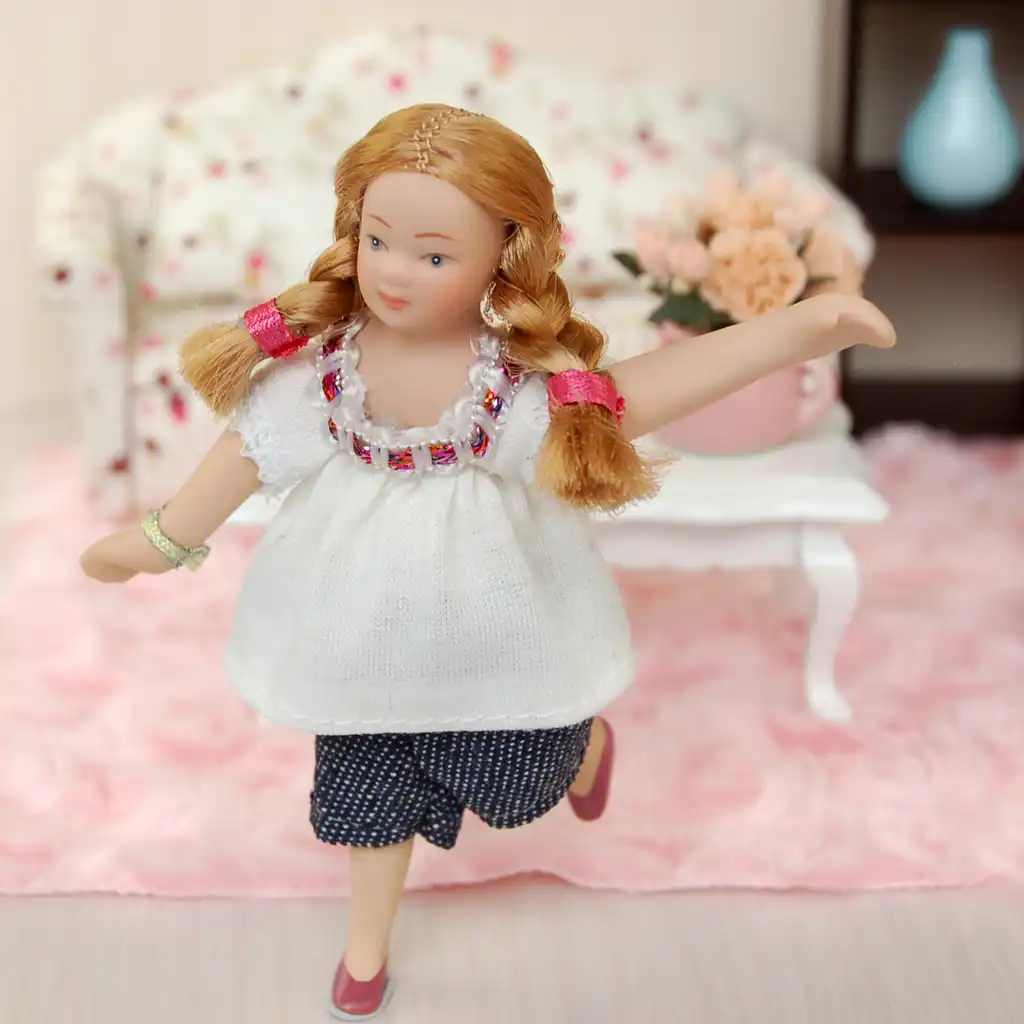 white porcelain doll