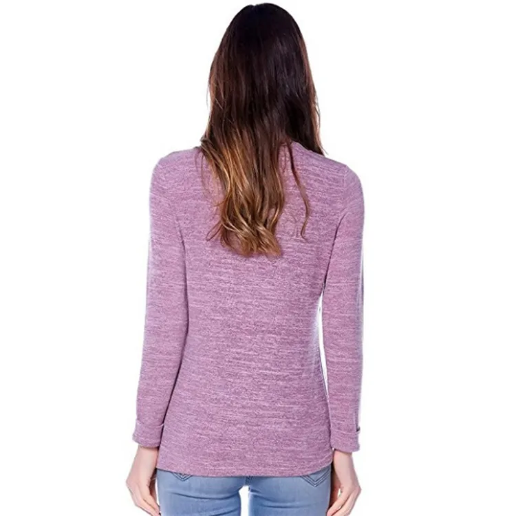 Winter Autumn Fashion Maternity Clothes long sleeve pregnancy T-shirt Breastfeeding Clothes for Pregnant Women Nursing tops (1)