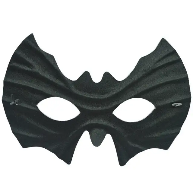 halloween half face bat mask creative party decoration props supplies
