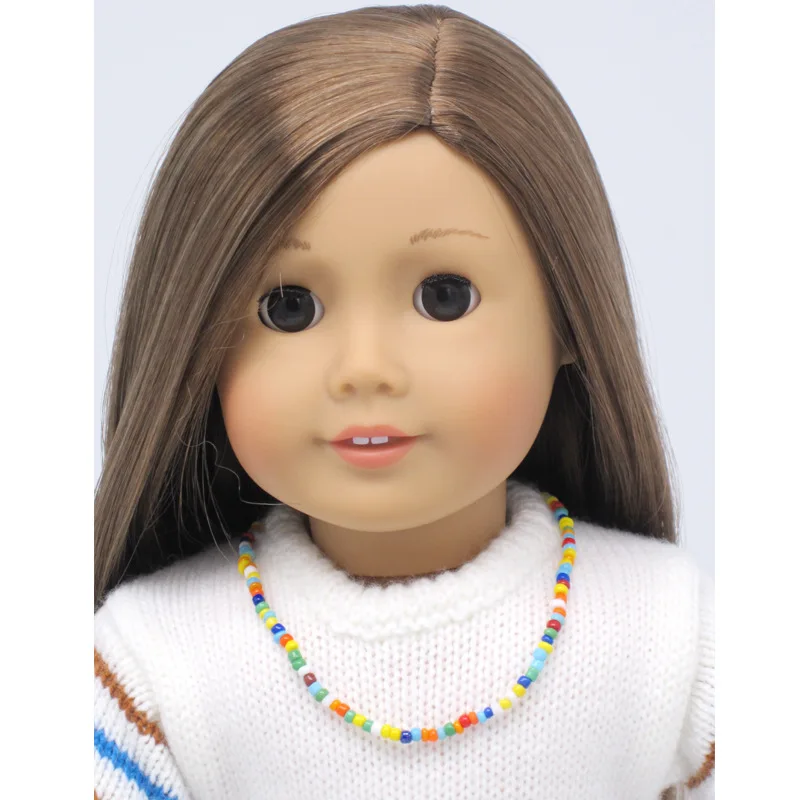 1pcs Handmade American Girl Doll Accessories Fashion Multicolored bead