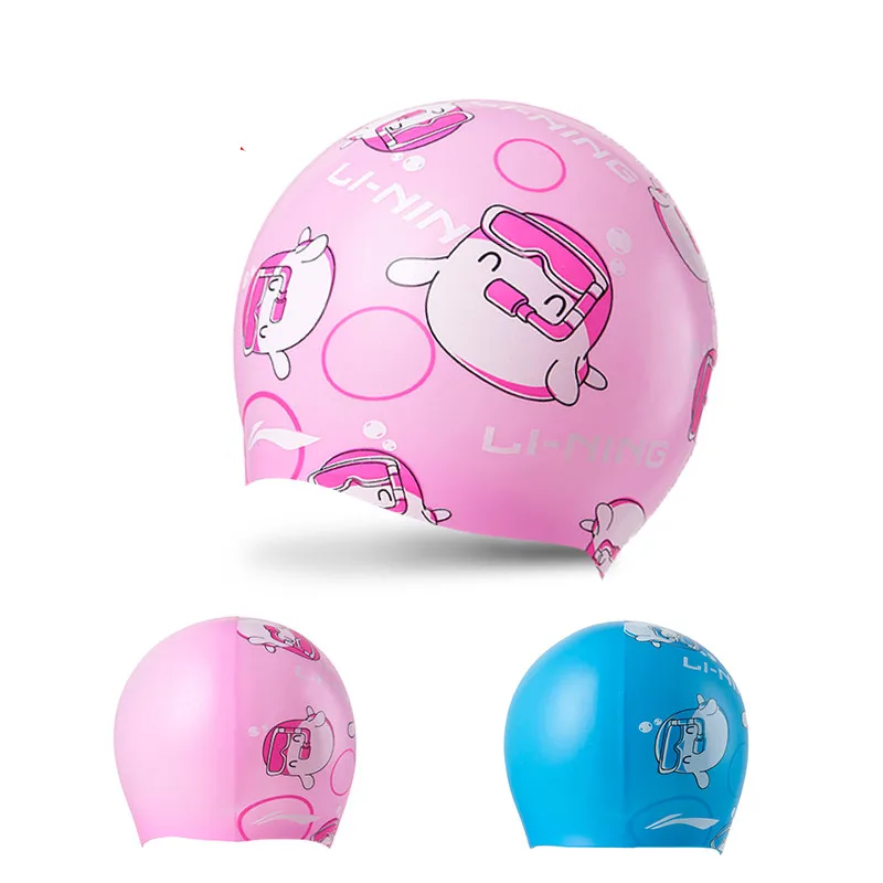 

Children Swimming Caps 2018 High-quality Waterdrop Sports Protect Ears Swimming Surf Caps Free Size For Kids Swimming hats