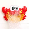 Outdoor Blowing Bubble Frog&Crabs Baby Bath Toy Bubble Maker Swimming Bathtub Soap Machine Toy for Children With Music Water Toy ► Photo 2/6