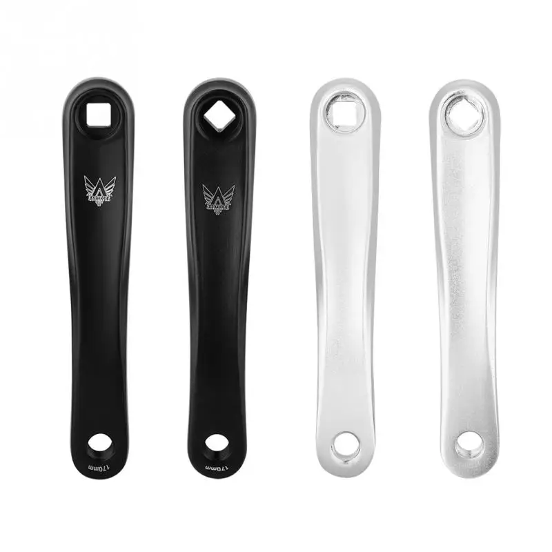 

170mm Bike Aluminum Alloy Left Single Chain Crank Arm Replacement Mountain Road Bike Crank Bicycle Square /Rhombus Hole Crankset