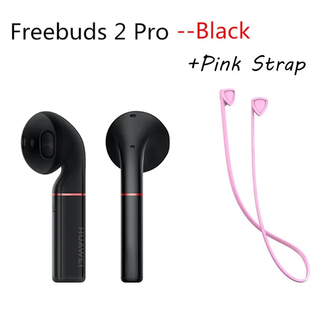 HUAWEI FreeBuds 2 FreeBuds 2 Pro Наушники Беспроводные Bluetooth с микрофоном стерео Handfree динамический контроль беспроводной зарядки - Цвет: Black pro add Pink