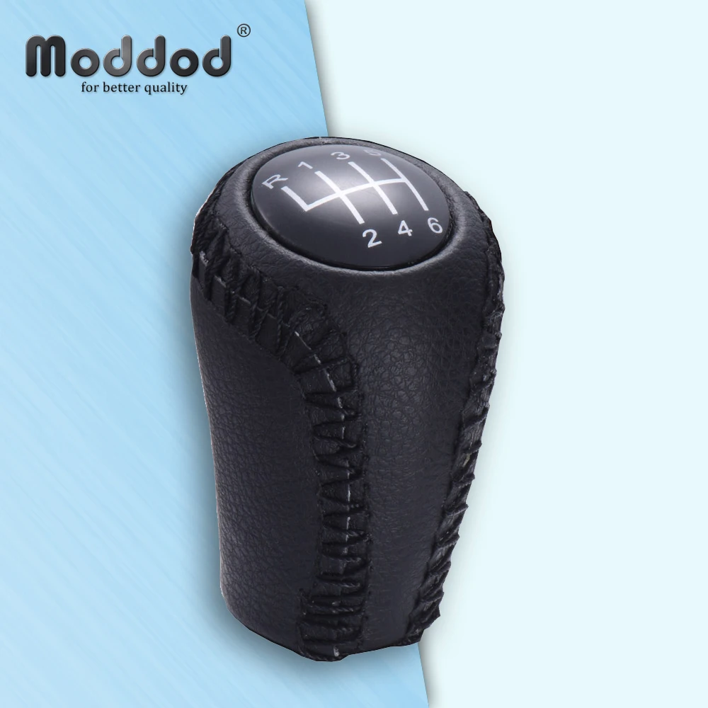 

Manual Gear Shift Knob With Gaitor Leather Boot Cover For MAZDA 3 BK BL 5 CR CW 6 II GH CX-7 ER MX-5 NC III handle head 6 speed