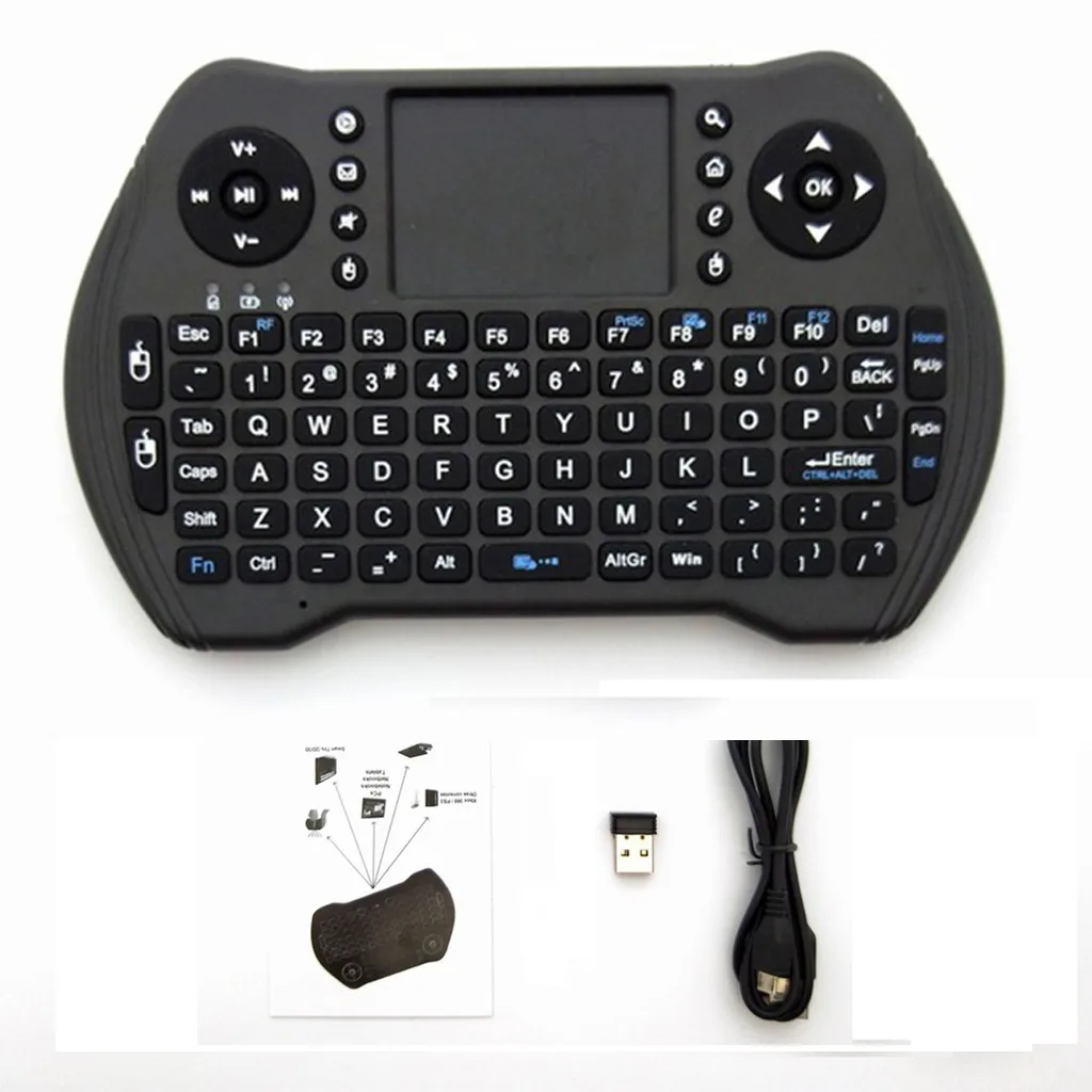OMESHIN Air mouse MT10 2,4 ГГц Мини Беспроводная Bluetooth Клавиатура Тачпад Поддержка Pad Android tv Google PS3 HTPC/IP tv 118A