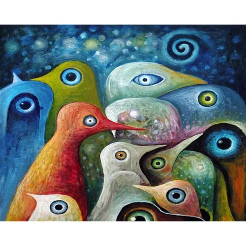 5D DIY Diamond Painting Mosaic Full Van Gogh Famous Diamond Cross