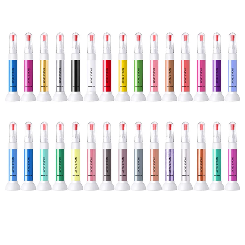 

NICOLE DIARY 8ml Nail Polish Stamp Polish Stamping Polish Nail Art Varnish Manicure Nail Art Printing Lacquer for DIY Stamping