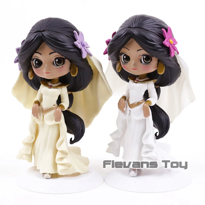 QPosket Q Posket Characters Aladdin Princess Jasmine Doll Dreamy Style PVC Princess Figures Action Collectible Model Toy