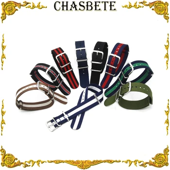 

18mm 20mm Nylon Watch Band for AP Audemars Piguet Strap Wrist Loop Belt Bracelet Men Women Black Brown Grey Green Red + Pin