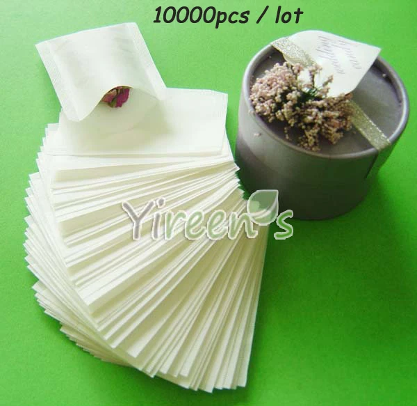 Best Offers Wholesale! 10000pcs/lot 60 X 80mm Heat sealing tea filters, Disposable Filter Paper teabags, Empty clean filter bags coffee bag Best Offers Wholesale! 10000pcs/lot 60 X 80mm Heat sealing tea filters, Disposable Filter Paper teabags, Empty clean filter bags coffee bag